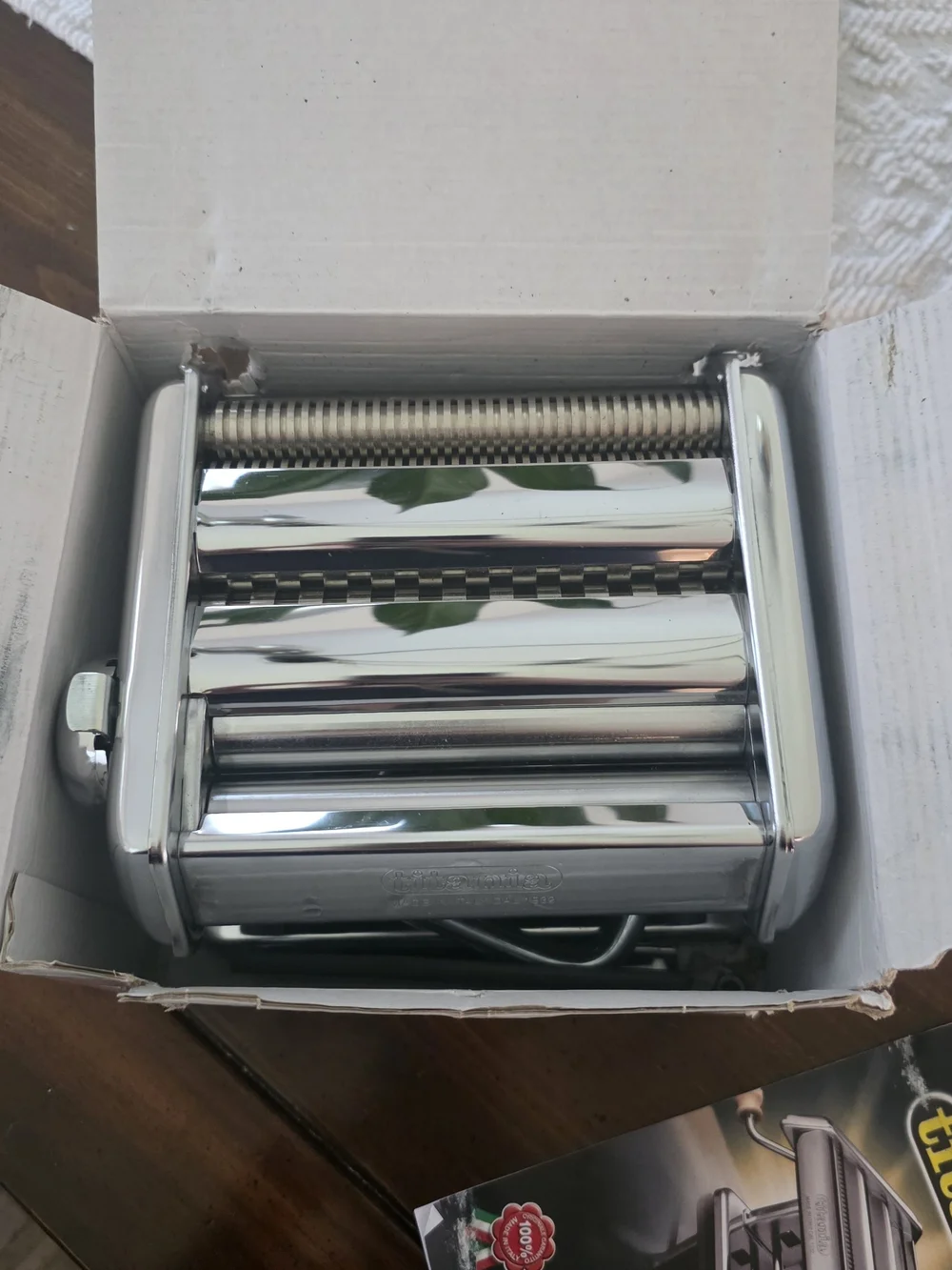 Titania Chrome Pasta Maker Machine